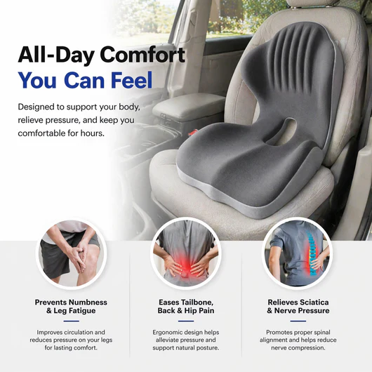 Velnora™ Orthopedic Chair Cushion